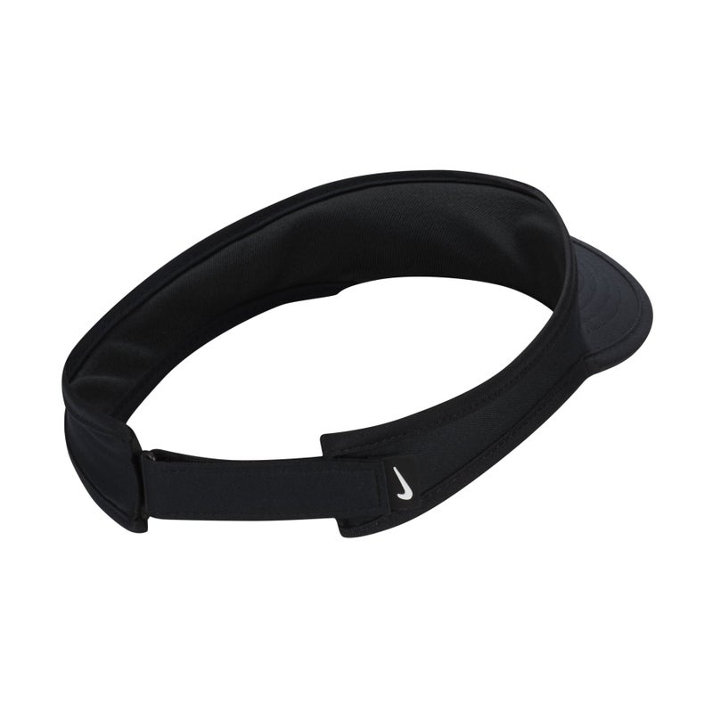 Nike (GS) Nike Dri-FIT Ace Featherlight Visor 'Black White' - Image 2