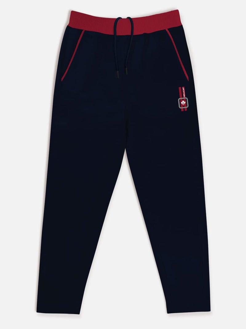 HELLCAT Boys Regular Fit Blended Cotton Stylish Track Pants - Pack of 3-Yellow/Navy_26(5-6Y) - Image 2
