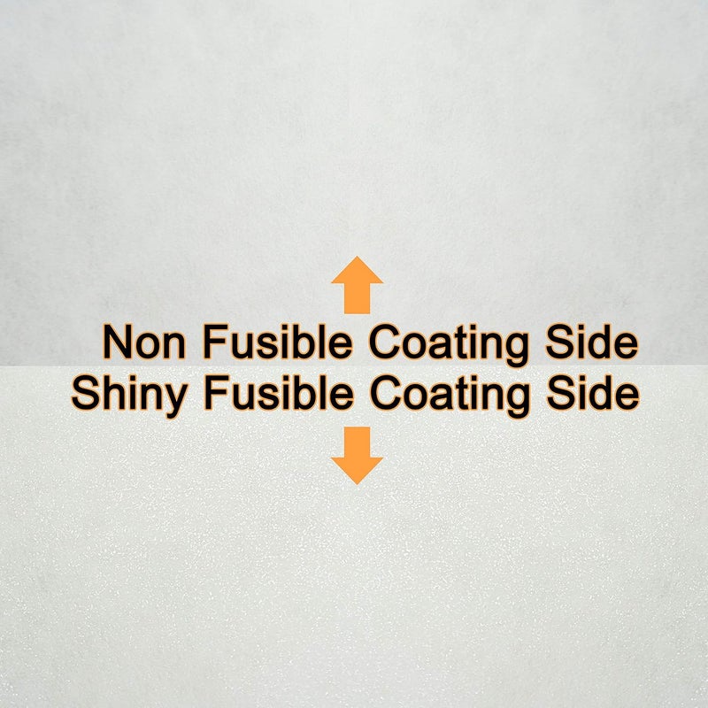 New brothread Fusible Iron on Cut Away Machine Embroidery Stabilizer Backing 12" x 25 Yd roll - Medium Weight 2.5 oz - 3 Options - Tear Away/Cut Away/No Show Mesh - Image 3