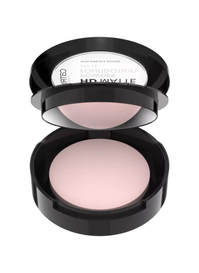 Catrice - Catrice 18H HD Matte Powder Foundation SPF 15 - 001C - Image 1