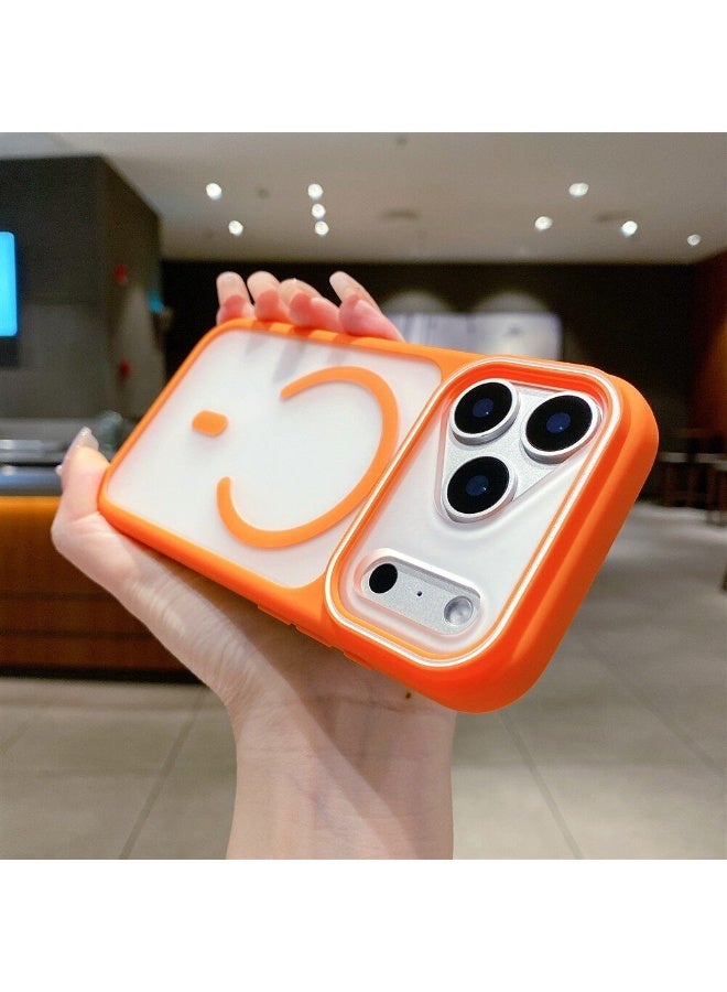 V.nice Frosted, skin-like magnetic, semi-transparent, full-coverage shockproof phone case for Apple iPhone 17 Pro Max - Image 1