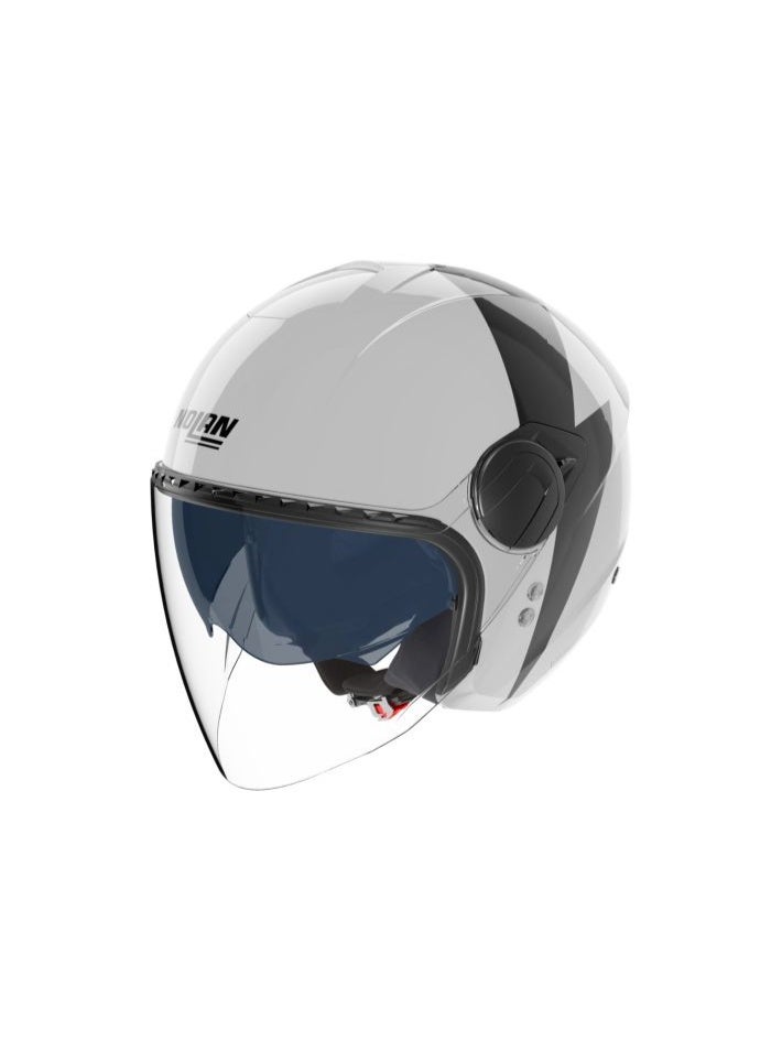 Nolan N20-2 VISOR IMPETO PEARL/BLACK GLOSSY  Helmet - Image 1