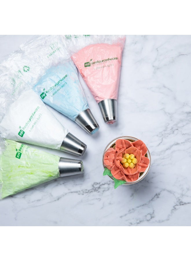 Restaurantware Russian Piping Tip, 1 Petal Cake Decor Piping Tip - #26, Corrosion-Resistant, Stainless Steel Decorating Tip For Frosting, Dishwashable, Decorate Cupcakes, Cakes, or Cookies - Image 3