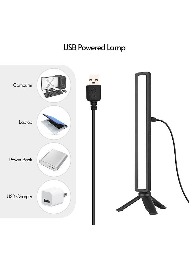 ANDOER - Andoer Computer Laptop Monitor Light Bar Video Conference Lighting Screen Lamp Fill-in Lamps USB Powered 3 Color Temperature Dimmable - Image 1