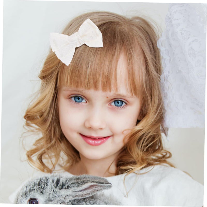 12 Pcs DIY Bow Headbands Nylon Hair Accessories For Baby Girls Boys Newborn - Image 5