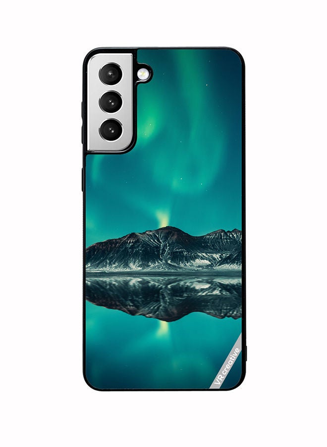 VR CREATIVE Protective Case Cover For Samsung Galaxy S22 Plus 5G Aurora Design Multicolour - Image 1