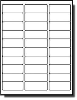 FungLam Address Labels for Inkjet Printers 1" x 2-5/8", Pack of 15000 Labels - Image 3