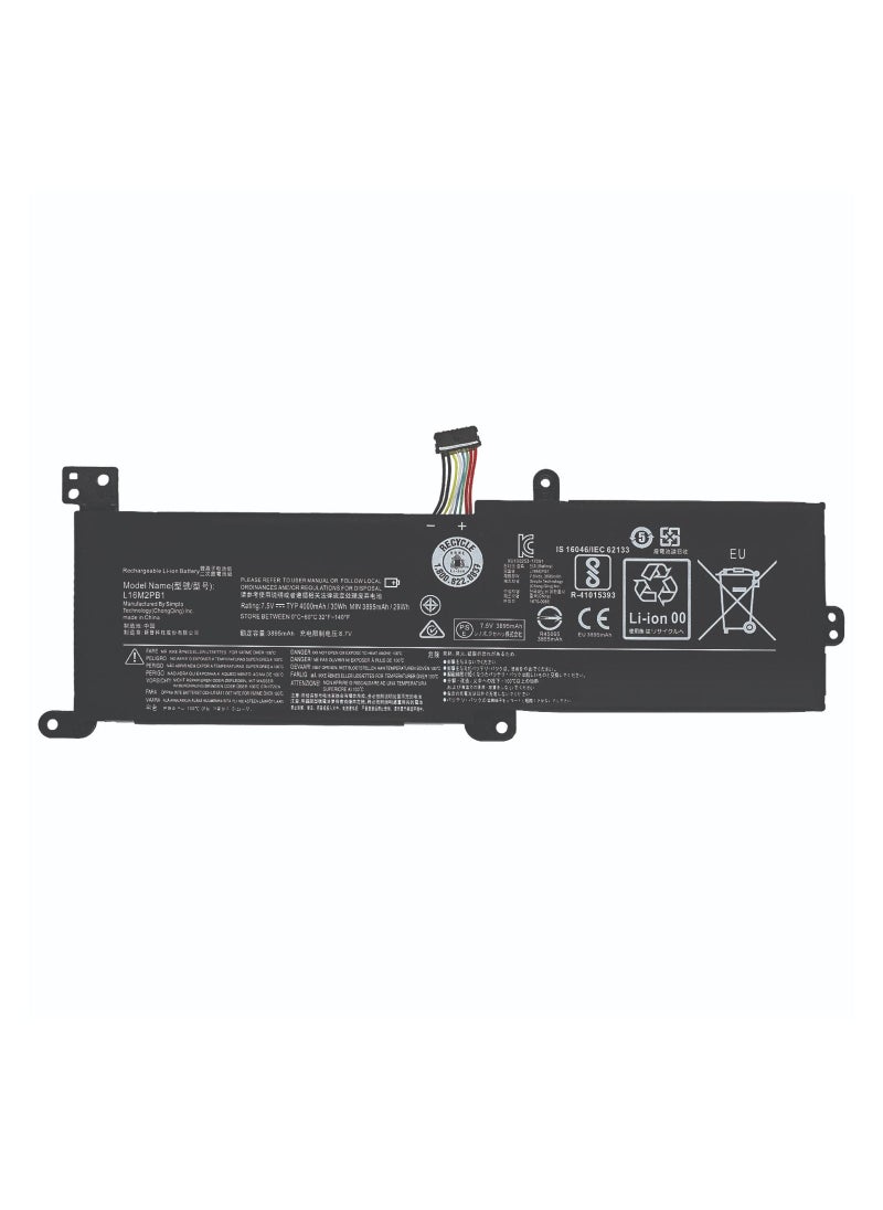 RADEX - L16M2PB1 High Grade Compatible Laptop Battery for Lenovo Ideapad 320-15AST, IDEAPAD 520, Ideapad-320-17AST, Yoga C930 - Image 1