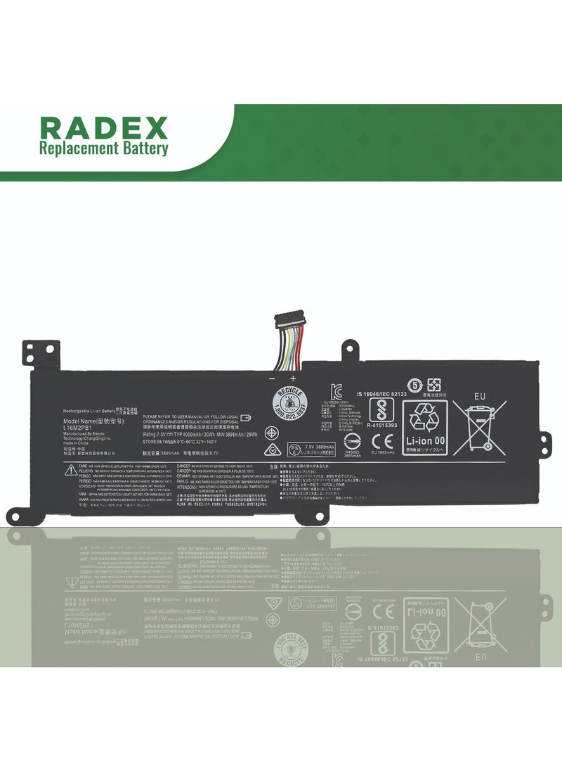 RADEX - L16M2PB1 High Grade Compatible Laptop Battery for Lenovo Ideapad 320-15AST, IDEAPAD 520, Ideapad-320-17AST, Yoga C930 - Image 1