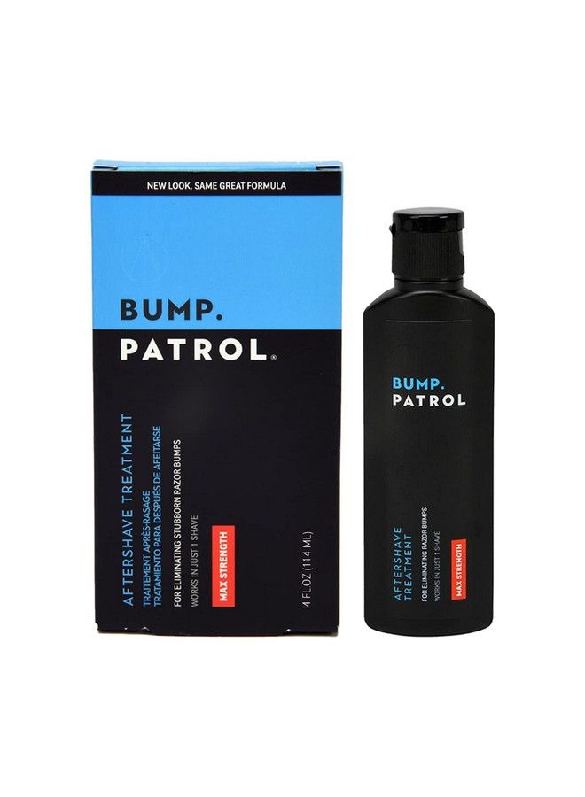 Bump Patrol صيغة ماكسيموم سترينغث بعد الحلاقة - محلول بعد الحلاقة يقضي على نتوءات الحلاقة والشعر الناشئ 4 أونصات - Image 2