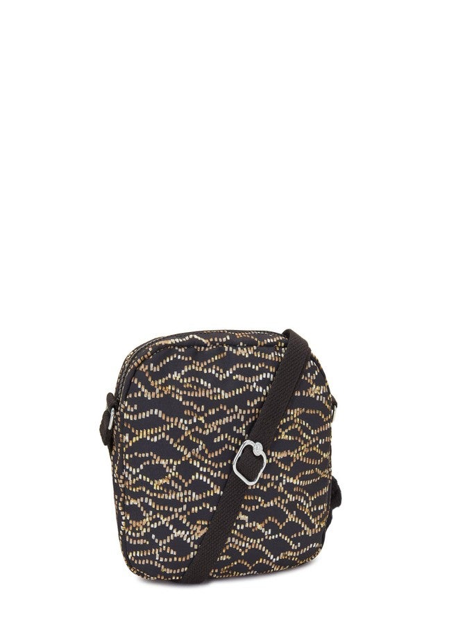 KIPLING KIPLING حقيبة كروسبودي مطبوعة من كيبلينج هوبي، بتصميم ديسكو جلام - Image 4