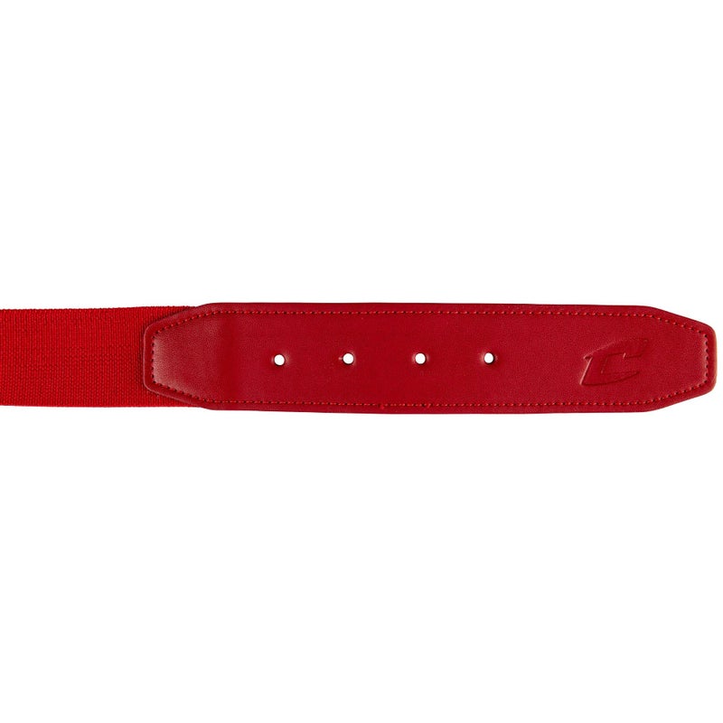 Champro Elastic Baseball Belt with 1.5-Inch Synthetic Tab (Scarlet, 28-52-Inch) - Image 2