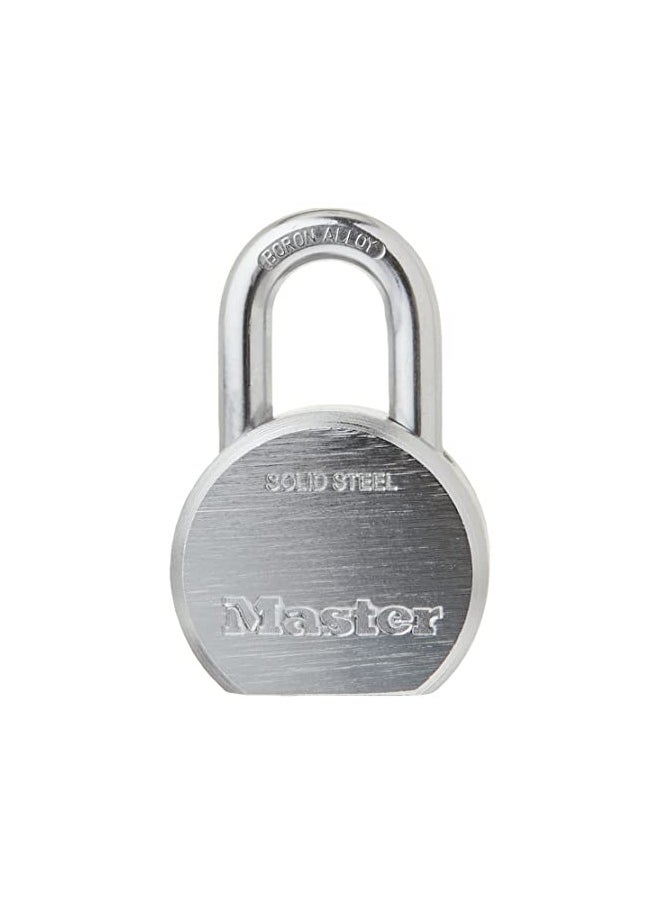 Master Lock Master Lock Padlock, Solid Steel Lock, 2-1/2 in. Wide, 930DPF  - Image 1