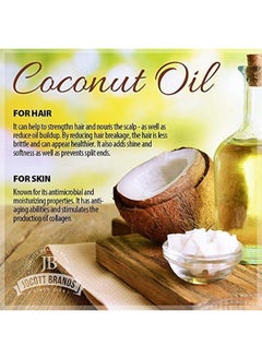 Oliology Liology Coconut Oil Conditioner Natural Coconut Oil Conditioner Helps Restore Damaged Lifeless Hair ; Provides Intense Shine ; Restores Lost Moisture ; Made In Usa & Paraben Free (32 Oz/2 Pack)  - Image 4