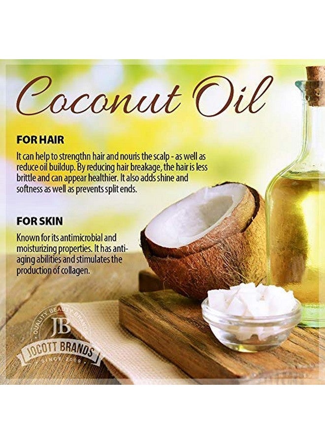 Oliology Liology Coconut Oil Conditioner Natural Coconut Oil Conditioner Helps Restore Damaged Lifeless Hair ; Provides Intense Shine ; Restores Lost Moisture ; Made In Usa & Paraben Free (32 Oz/2 Pack) - Image 4