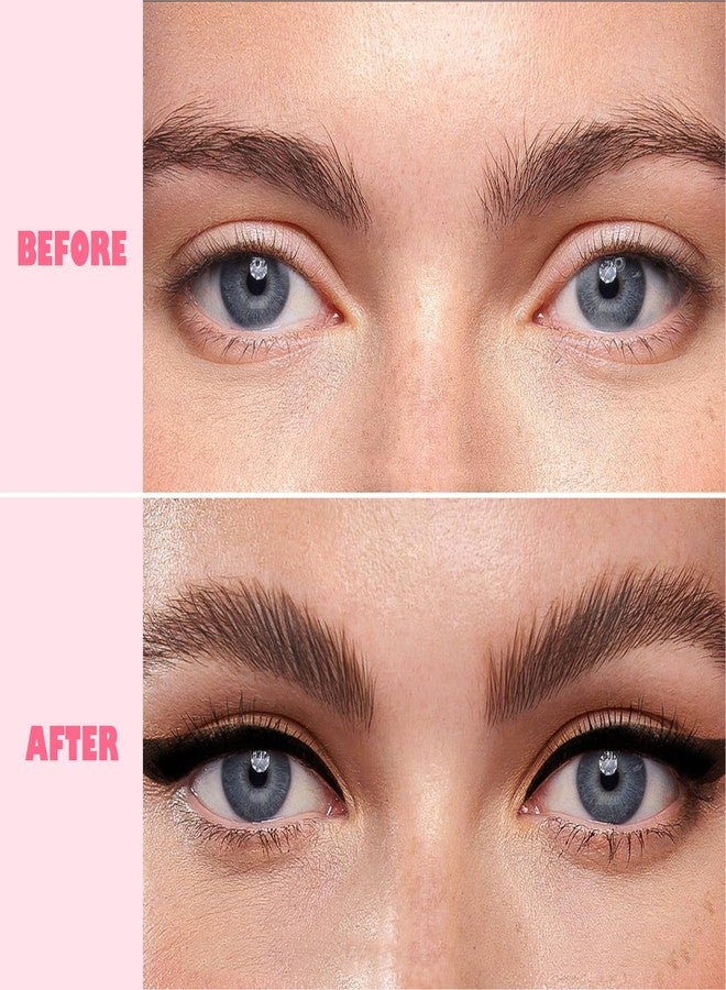 Boobeen 4-in-1 Mascara Eyeliner Set, Volume Length Mascara & Waterproof Eyeliner, with Eyebrow Styling Soap and Spiral Brush, Long Lasting and Smudge-Proof - Image 2