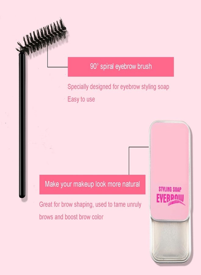 Boobeen 4-in-1 Mascara Eyeliner Set, Volume Length Mascara & Waterproof Eyeliner, with Eyebrow Styling Soap and Spiral Brush, Long Lasting and Smudge-Proof - Image 5