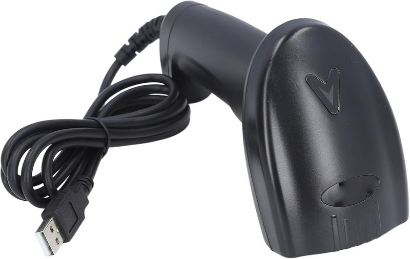 Barcode Scanner, Automatic Fast 1D 2D CMOS Sensor Wired Handheld Barcode Scanner, UPC Reader with USB Plug and Play for Warehouse Library Supermarket Retail Logistics - Image 5