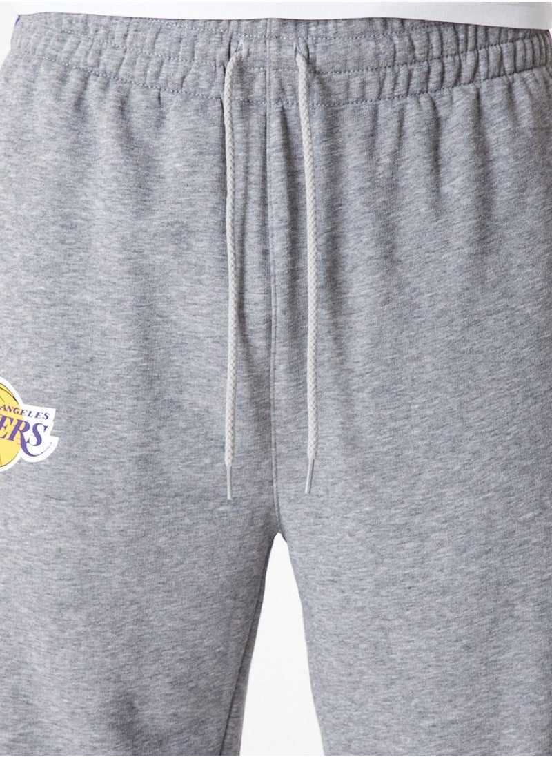 NEW ERA - Los Angeles Lakers Colour Block Sweatpants - Image 1