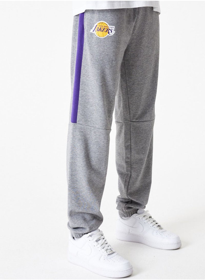 NEW ERA - Los Angeles Lakers Colour Block Sweatpants - Image 1