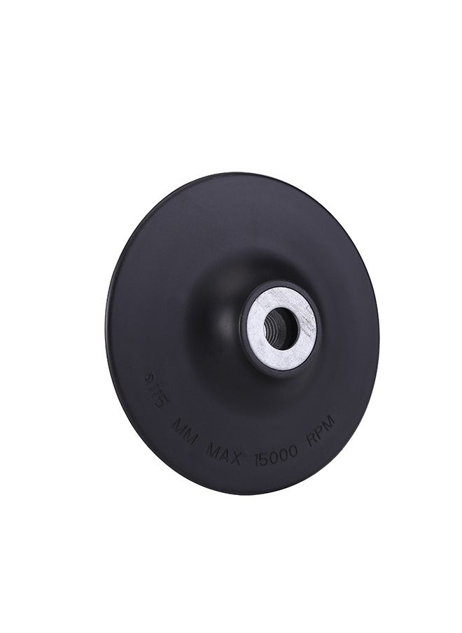 BMB tools - Black rubber tray | Hook & Loop Sanding Discs, Sandpaper Finishing Discs, for Surface Prep Strip Grind Polish Finish Burr Rust Paint Removal - Image 1