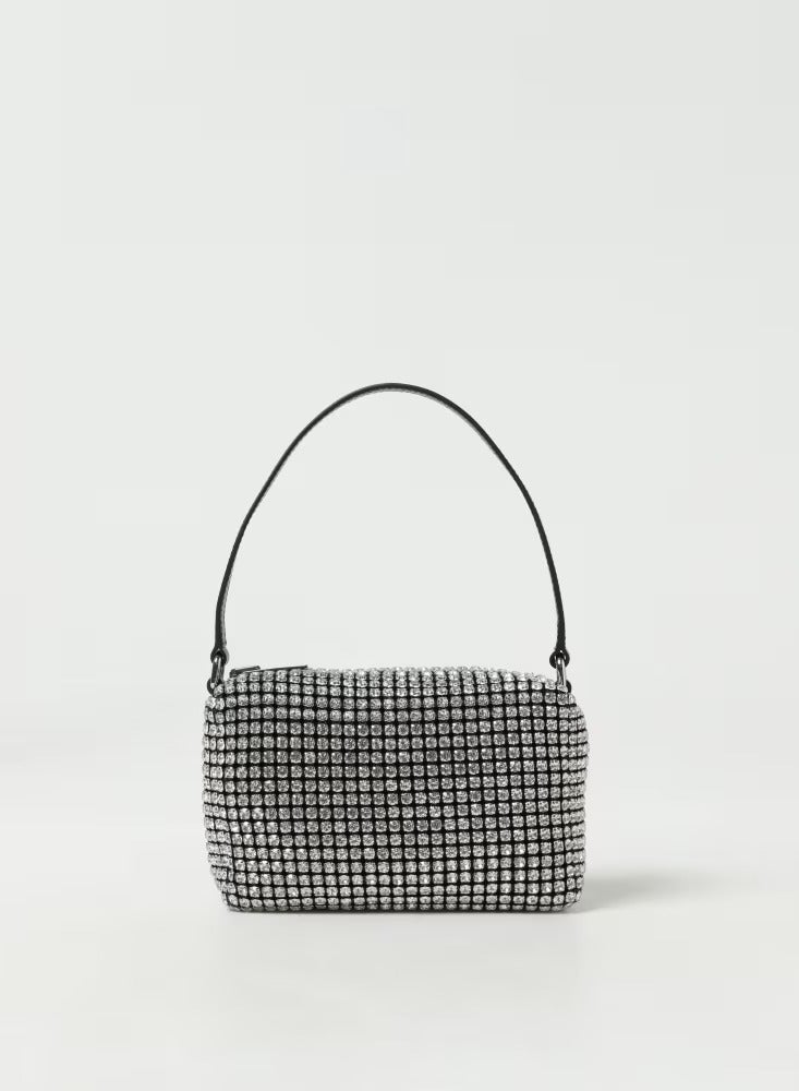 ALEXANDER WANG Borsa Heiress  Wang in tessuto con strass - Image 1
