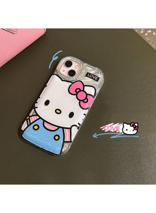 NIBEMINENT Cartoon Creativity Protective TPU Case Cover For iPhone 14 Pro, KT Cat - Image 2