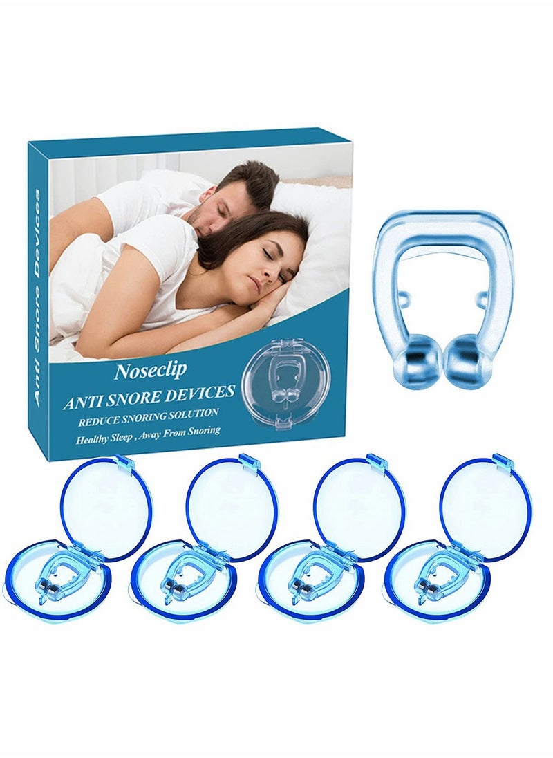 KASTWAVE Snore Stopper Clipple Anti Snoring Device Silicone Nose Clip Magnetic Nasal Dilator Provide The Effective Solution to Stop 4PCS  - Image 1