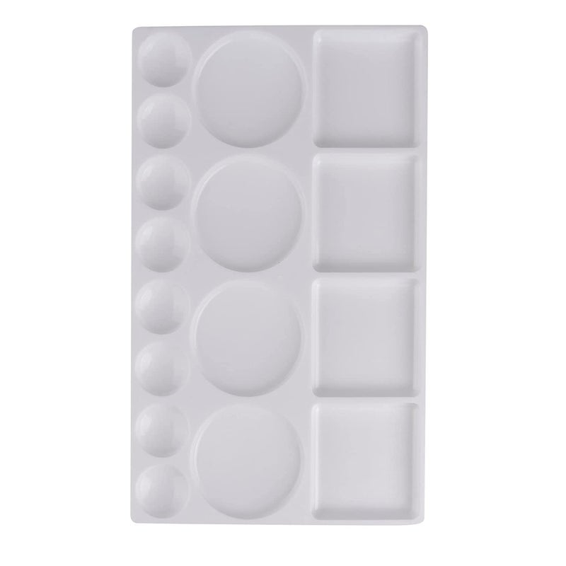 deziine DEZIINE16 Well Rectangle Plastic Painting PaletteDSV62  - Image 2