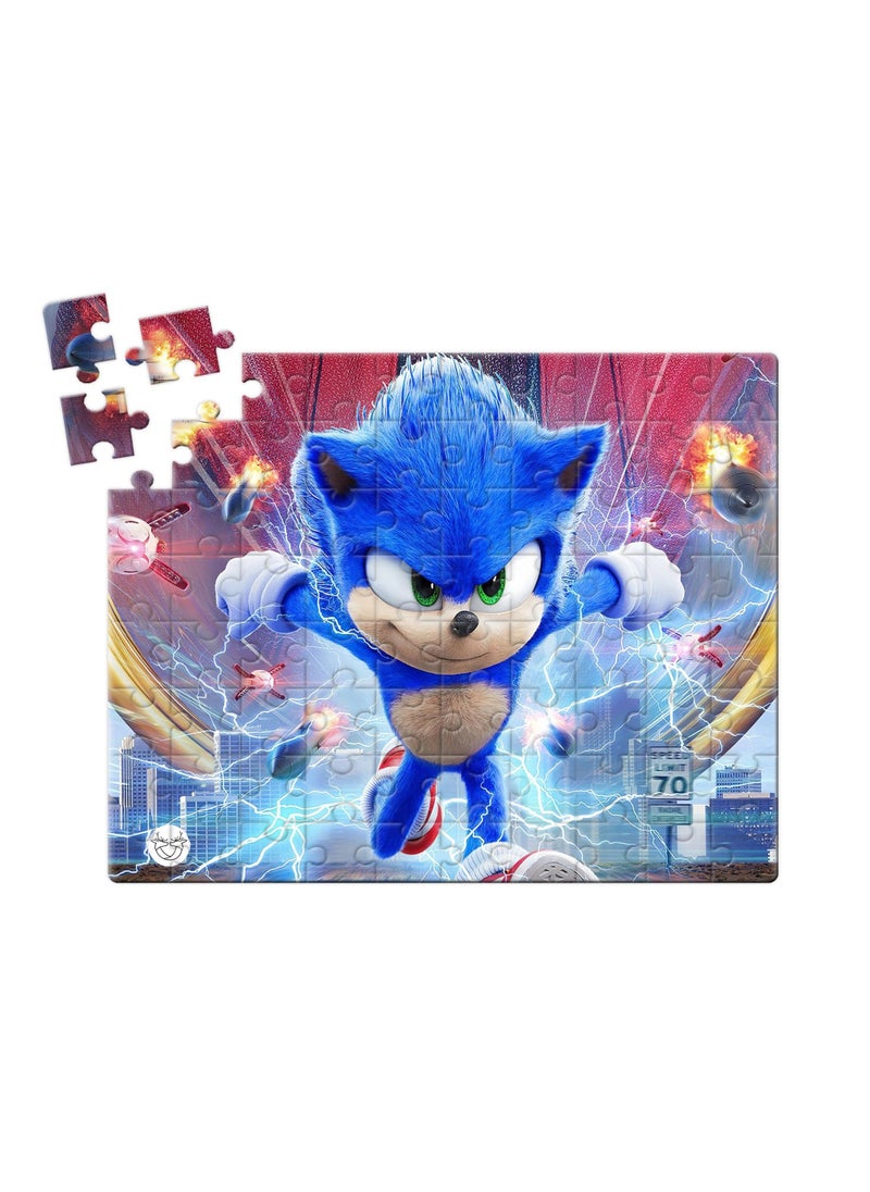 Reeman Design Puzzle printed with Sonic design 