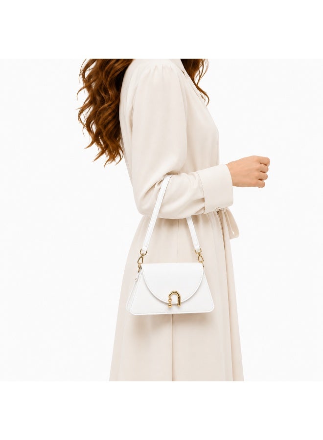 A small women's handbag with a luxurious geometric design – elegant and modern for everyday looks and evening events. - Image 1