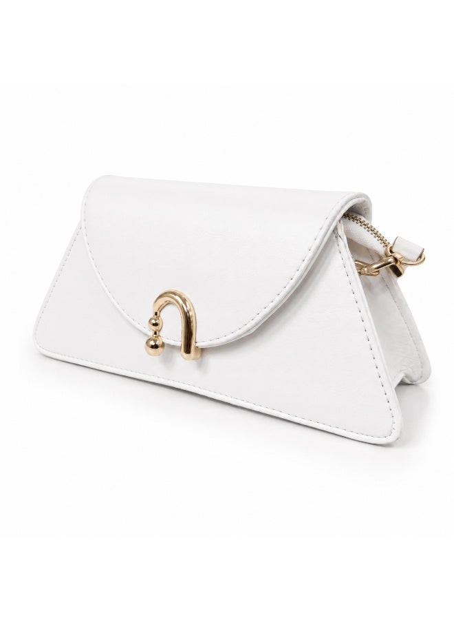 A small women's handbag with a luxurious geometric design – elegant and modern for everyday looks and evening events. - Image 3