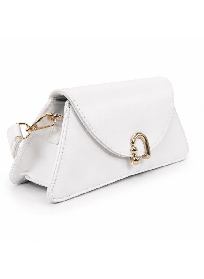 A small women's handbag with a luxurious geometric design – elegant and modern for everyday looks and evening events. - Image 4