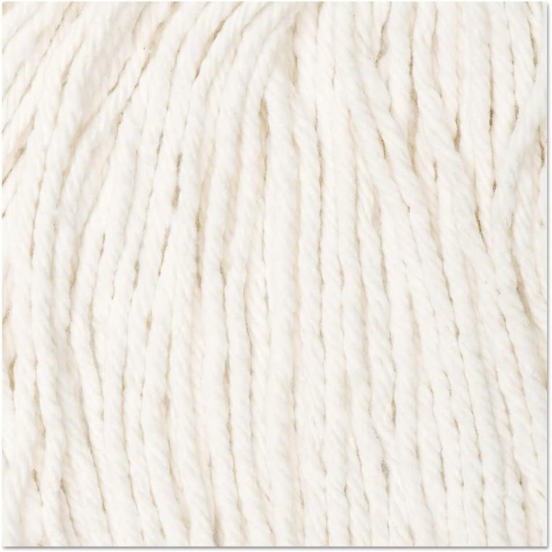 Boardwalk BWK2020REA 20 CutEnd Rayon Wet Mop Head  White - Image 2