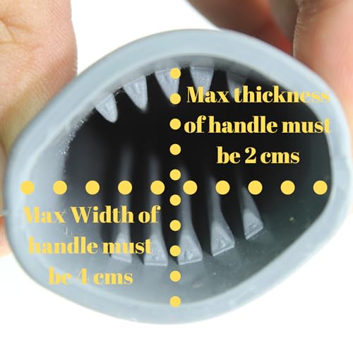 Trilonium Silicone Hot Handle Holder | Heat Proof Skillet Sleeve Grip for Hot Handles of Cast Iron Skillets, Tawas, Grill Pans - Image 2