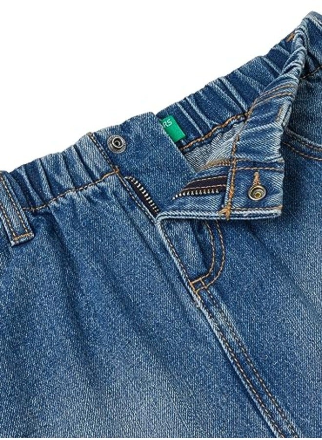 UNITED COLORS OF BENETTON Girls Denim Mini Skirt  - Image 3