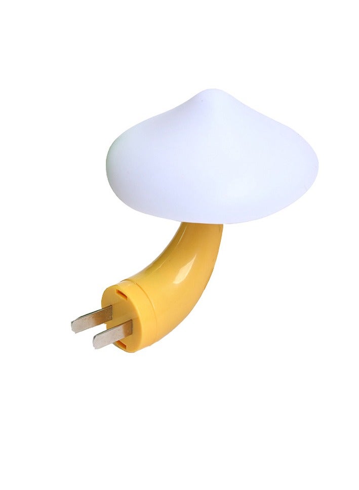 Mushroom Night Light, Lightweight Plug In LED Night Light, Energy Saving Wall Lamp, Portable Socket Lamp For For Bedroom, Bathroom, Toilet, Hallway, Kitchen, (1pc, Green Light)  - Image 1