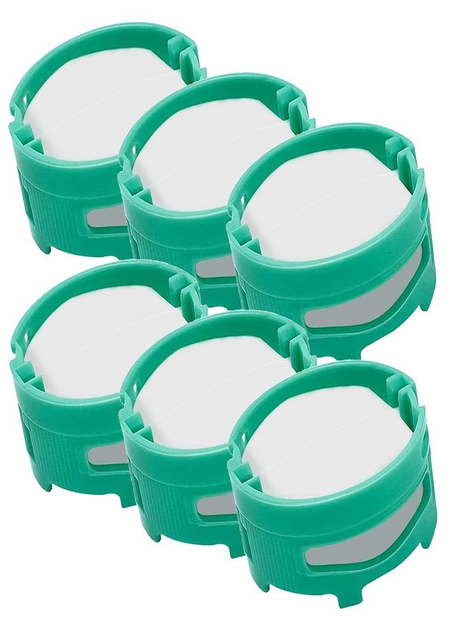 ECOMAID Replacement for Shark Odor Neutralizer Cartridge, Odor Neutralizer Cartridge Air Purifier Compatible with Shark AZ3000, AZ3002, HZ3000, HZ3002, ZD550, IZ862H, IZ562H, Teal (6 Pack) - Image 1