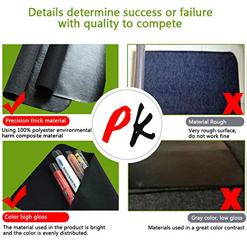 Besimple Fireproof Fireplace Hearth Rug Non Slip Protection Mat Flame Resistant Pad for Fireplace, Stove Protection - Image 4