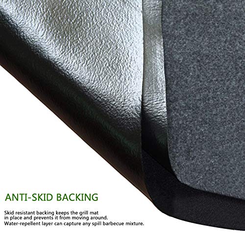 Besimple Fireproof Fireplace Hearth Rug Non Slip Protection Mat Flame Resistant Pad for Fireplace, Stove Protection - Image 5