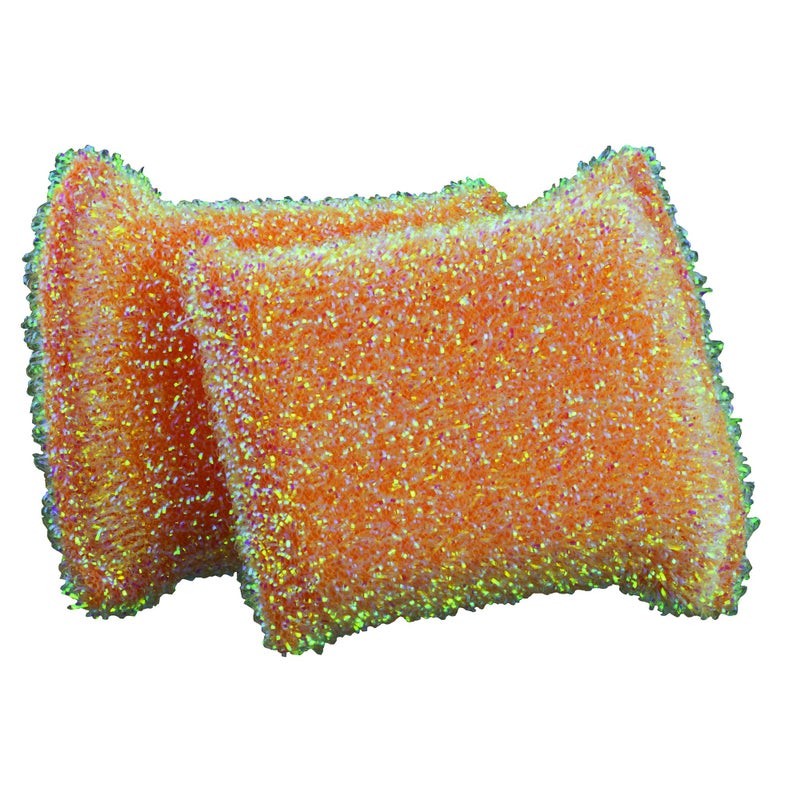 Casabella إسفنجة كاسابيلا سباركل سكراب، عبوة 2، ألوان متنوعة - Image 4