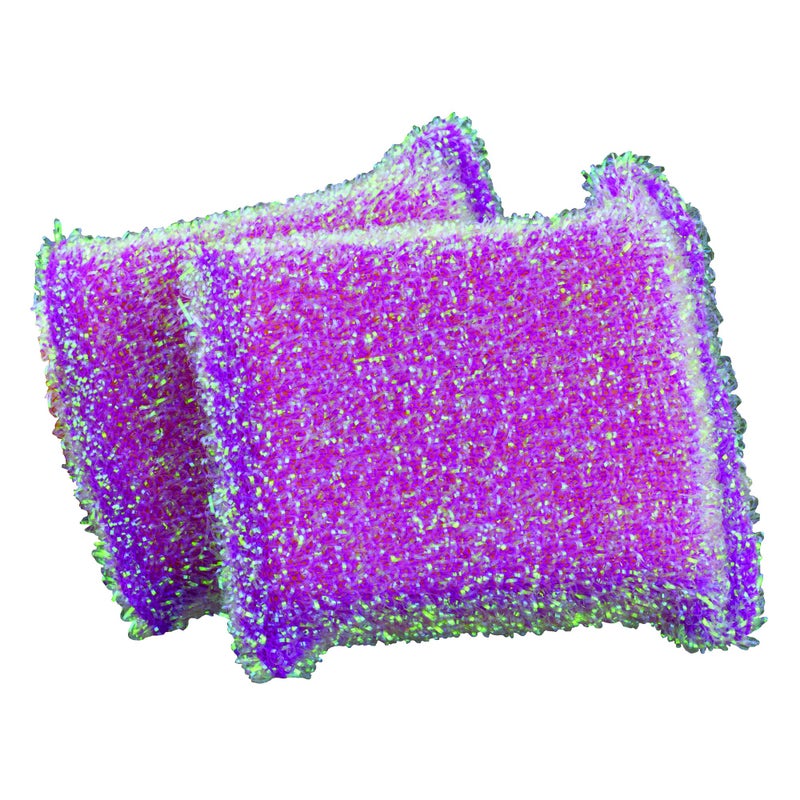 Casabella إسفنجة كاسابيلا سباركل سكراب، عبوة 2، ألوان متنوعة - Image 5