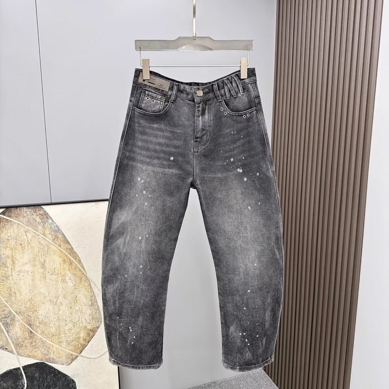 Unisex Casual Daily Denim Jeans - Image 2