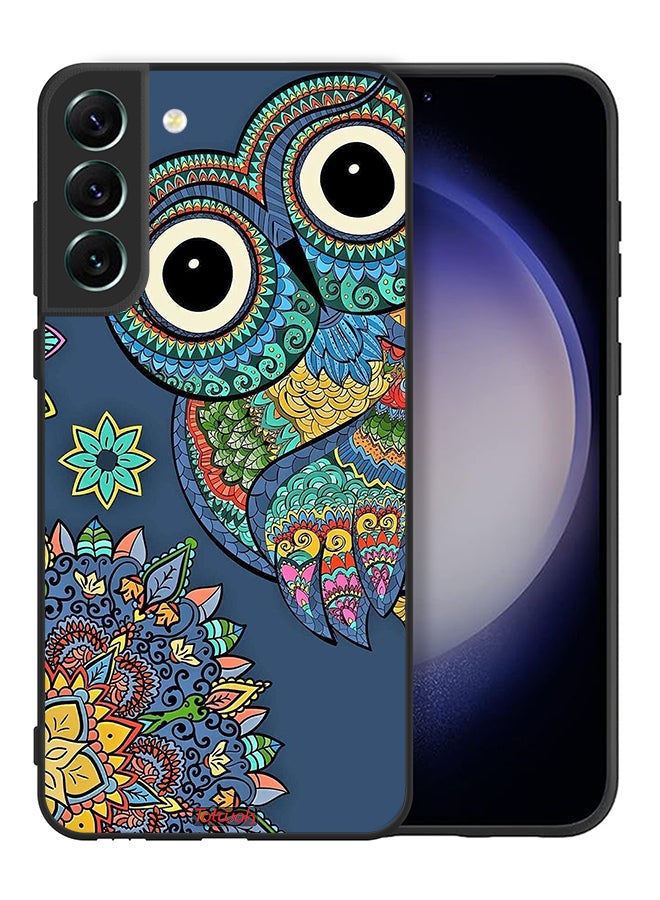 Tolwak Samsung Galaxy S21 Plus 5G Protective Case Cover Floral Owl - Image 2