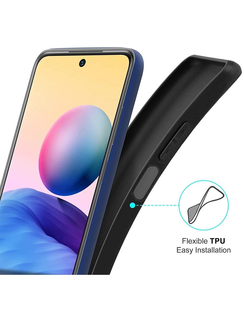 MIGOFAST Samsung Galaxy S22 Plus 5G Case Soft Flexible TPU Slim Back Cover Matt Black Protective Rubber Case with Camera Protection - Image 3