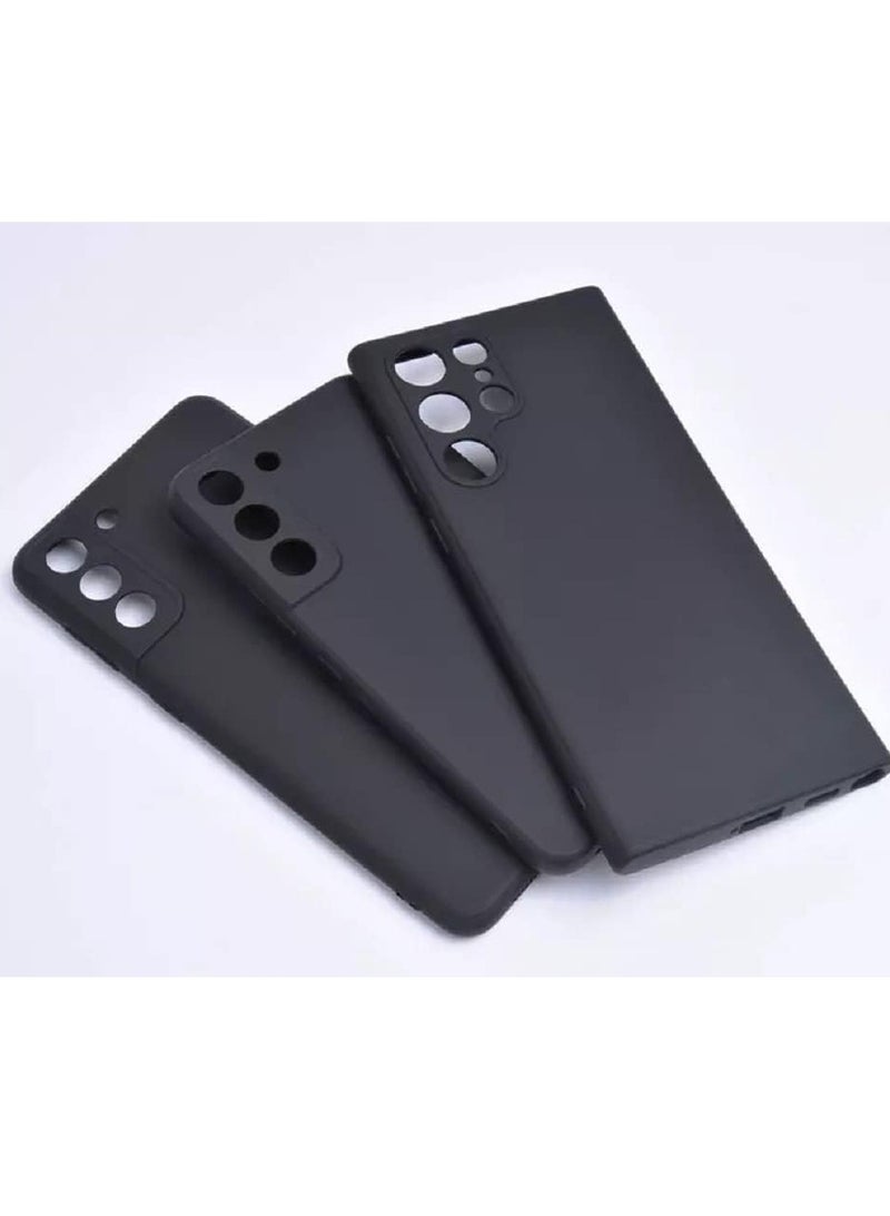 MIGOFAST Samsung Galaxy S22 Plus 5G Case Soft Flexible TPU Slim Back Cover Matt Black Protective Rubber Case with Camera Protection - Image 5