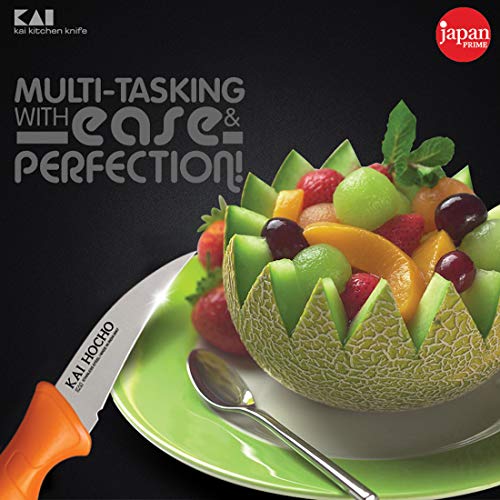 Kai Stainless Steel Kitchen Knife, Multicolour - Image 4