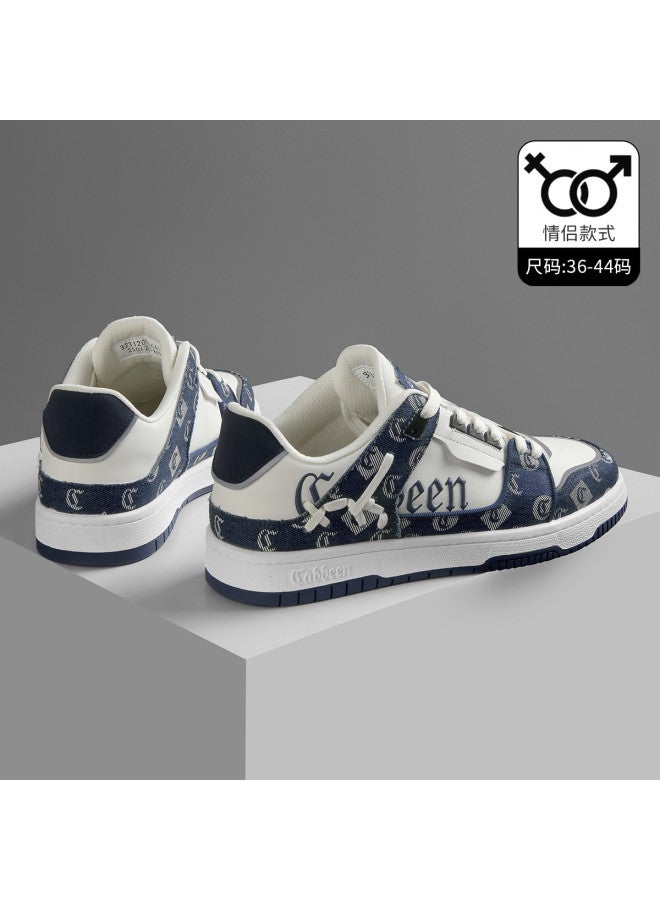 Cabbeen Fashion Cashew Flower C Logo] Men's And Women's Couple Shoes All-season Casual Sports Color-blocking Durable Versatile Sneakers - Image 5
