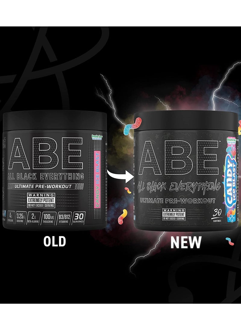 Abe Ultimate Pre Workout Candy Ice Blast - 30 Servings