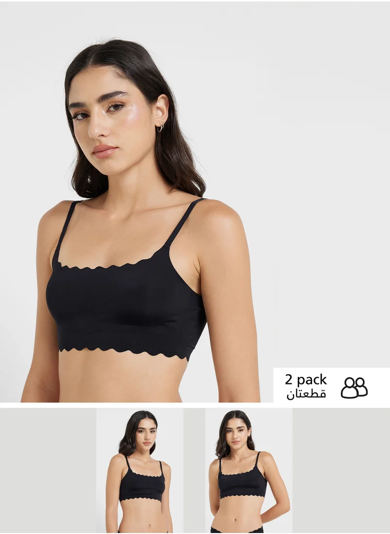 جينجر 2 Pack Seamless Bra